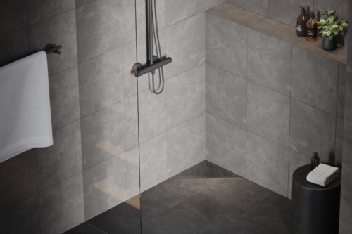 Vieser Corner den perfekte løsningen for trange bad